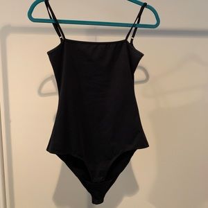 Black Bodysuit Tank Top